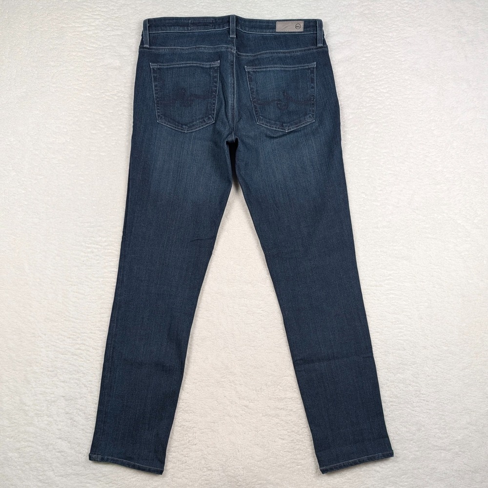 AG‎ Adriano Goldschmied The Prima Jeans Womens 27R Blue Mid-Rise Cigarette Slim - Picture 8 of 9
